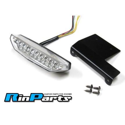 LEDウインカー テールライト 一体型 Ver2 クリヤー RinParts（リン