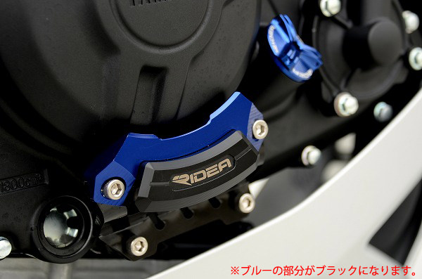 エンジンプロテクター 右側 ブラック（CP-Y05-R-BK） RIDEA（リデア） MT-25（16年〜）