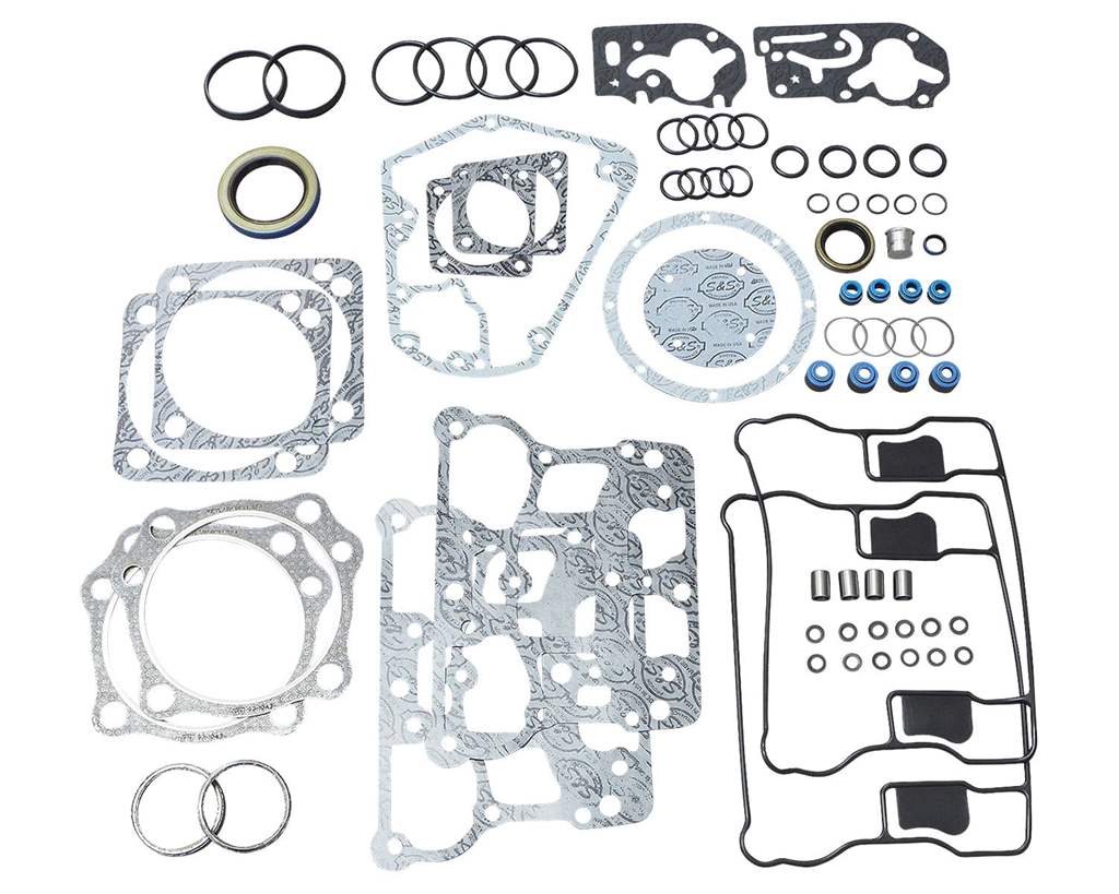 Vエンジン用コンプリートガスケットキット 4-1/8"ボア（022859） S＆S（エスアンドエス）