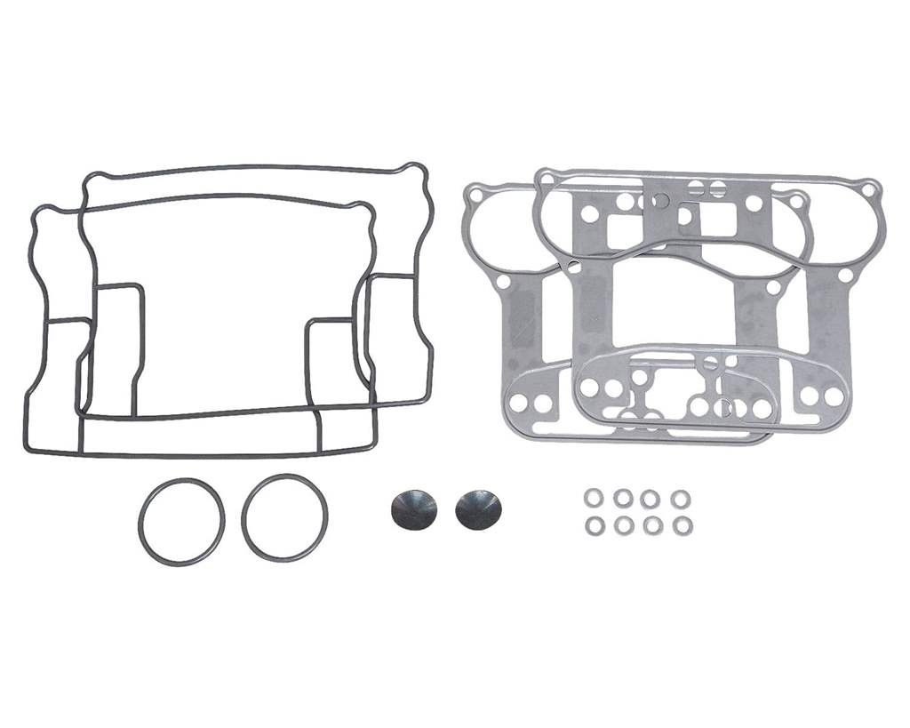 ビレットロッカーカバー用ガスケットキット 84-99y ビッグツイン（020469） S＆S（エスアンドエス）