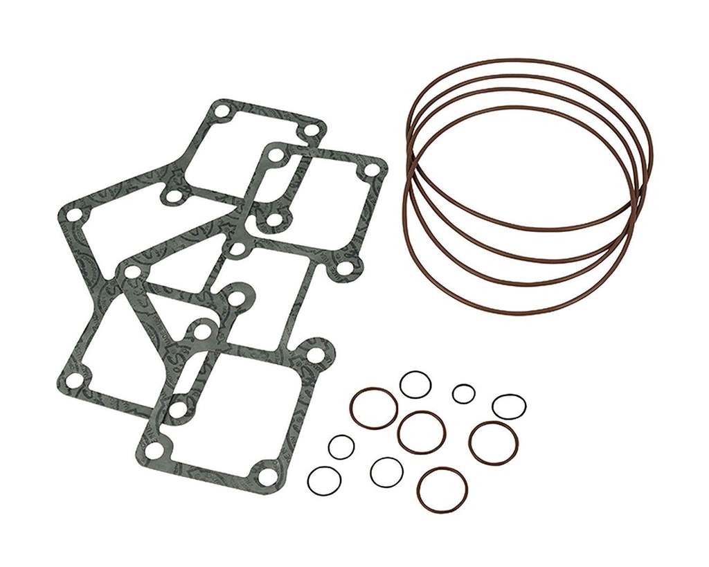 ビレットロッカーカバー用 ガスケットキット 66-84y ビッグツイン（014970） S＆S（エスアンドエス）