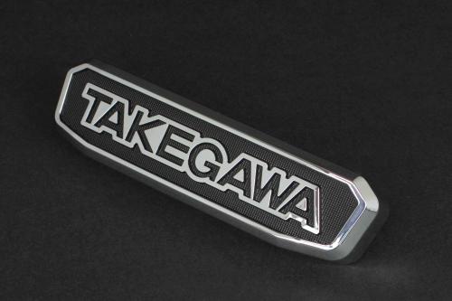 ステアリングステムエンブレム（160mm×42mm 取付けピッチ70mm） SP武川（TAKEGAWA）