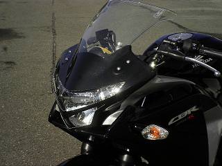 RCVフロントマスク スリット 黒ゲル CBR250R（MC41） 11年 才谷屋