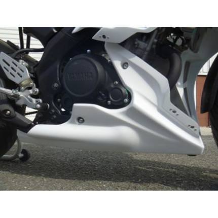 アンダーカウル 白ゲル クイックファスナー YZF-R15 12年 才谷屋（サイ