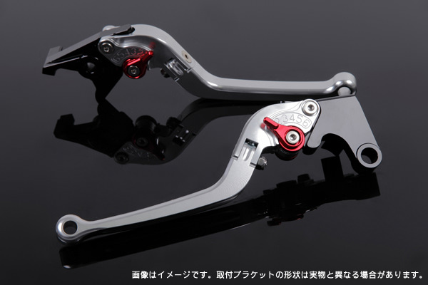 可倒式アジャストレバー クラッチレバー＆ブレーキレバーセット シルバー SSK SPEEDRA（スピードラ） BMW K1200R（05〜08年）