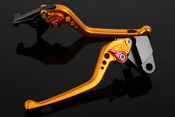 アジャストレバー 3Dタイプ クラッチ&ブレーキセット ゴールド SSK SPEEDRA（スピードラ） BMW F800R（09〜13年）