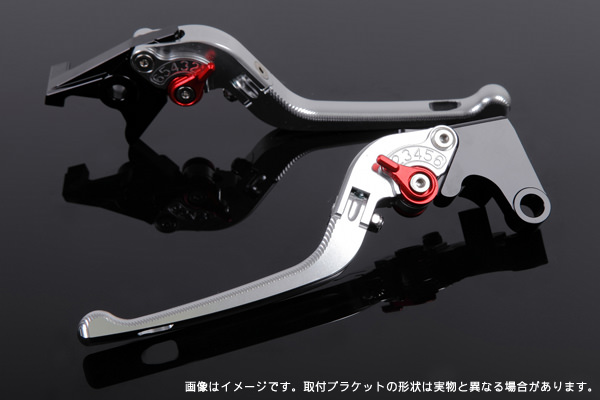 可倒式アジャストレバー 3Dタイプ クラッチレバー＆ブレーキレバーセット シルバー  SSK SPEEDRA（スピードラ） BMW S1000RR（15年〜）