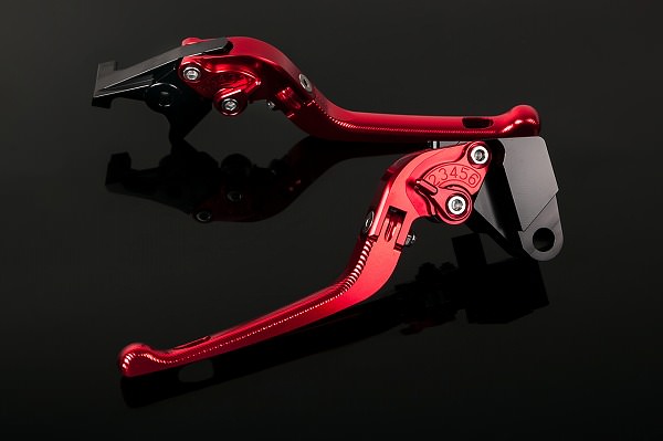 可倒式アジャストレバー 3Dタイプ クラッチ&ブレーキセット レッド SSK SPEEDRA（スピードラ） DUCATI 1098/S（07〜08年）