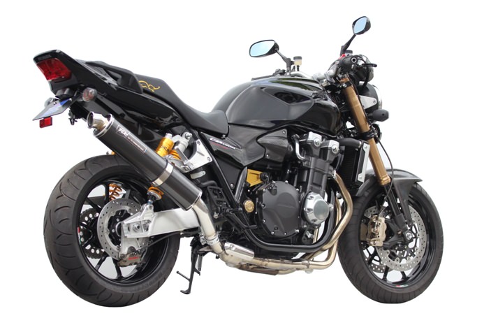 スリップオン TS01 カーボンボディ 新規制対応 TSR（テクニカルスポーツ） CB1300SF・SB（03〜13年）