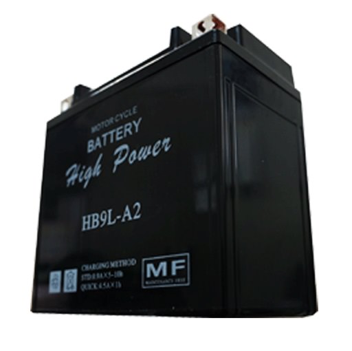 HB9L-A2 液入充電済（メンテナンスフリー） HighPowerバッテリー（YB9L-A2互換） T・K-corporation GPZ250（EX250C）・GPZ250R（EX250E）