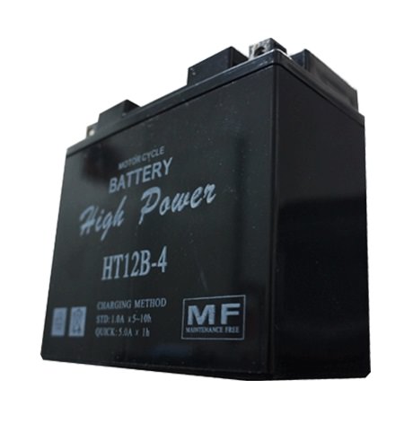 HT12B-4 液入り充電済 HighPowerバッテリー メンテナンスフリー（YT12B-BS・GT12B-4互換） T・K-corporation FZ400/R