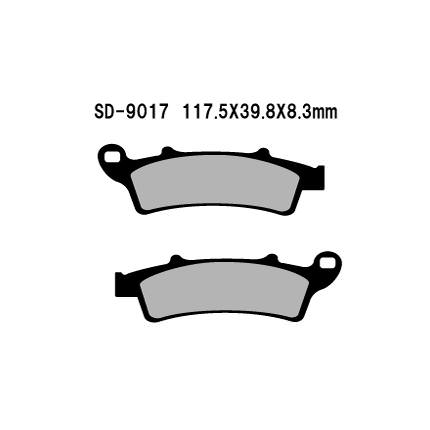 フロントブレーキパッド オーガニック（レジン） Vesrah（ベスラ） Scarabeo 250ie（07〜10年）