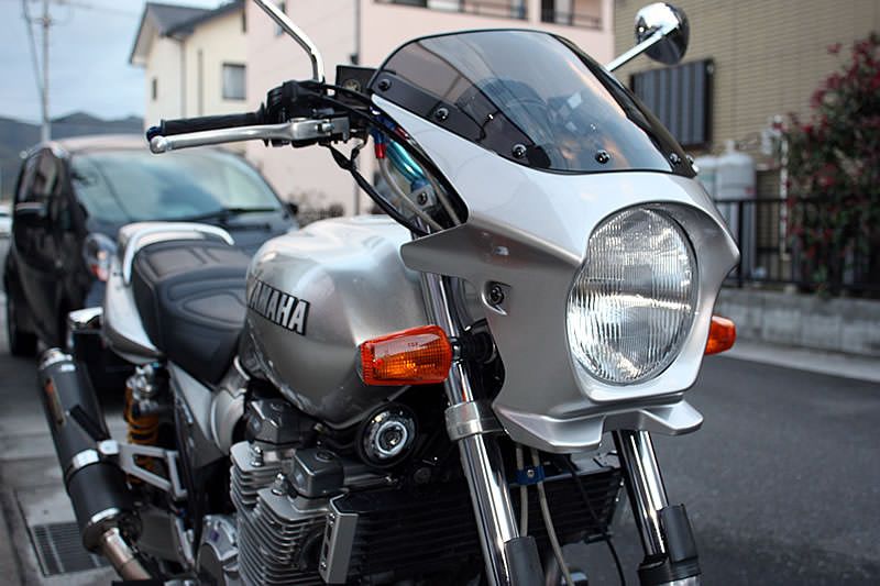 メカニカル XJR1300 汎用ビキニカウル DS-01 タイプエアロ クリア