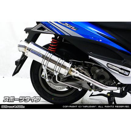 ロイヤルマフラー スポーツタイプ ウイルズウィン（WirusWin） KYMCO RACING KING180Fi