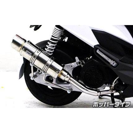 ロイヤルマフラーポッパータイプ ステンレス ウイルズウィン（WirusWin） SYM JET POWER 125