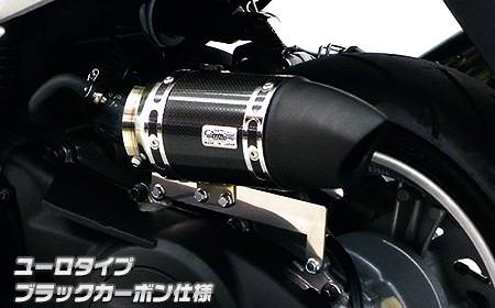 サイレンサー型 エアクリーナーキット ユーロタイプ ブラックカーボン仕様 ウイルズウィン（WirusWin） マジェスティS（MAJESTY）JBK-SG28J