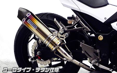 Ninja250（ニンジャ）JBK-EX250L スリップオンマフラー ユーロタイプ