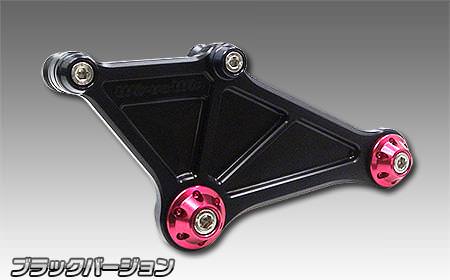 アルミビレットステー ブラックバージョン ウイルズウィン（WirusWin） トリシティ125（TRICITY125）SE82J