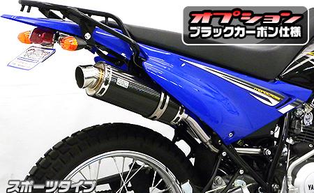 スリップオンマフラースポーツタイプ カーボン ウイルズウィン（WirusWin） XTZ125