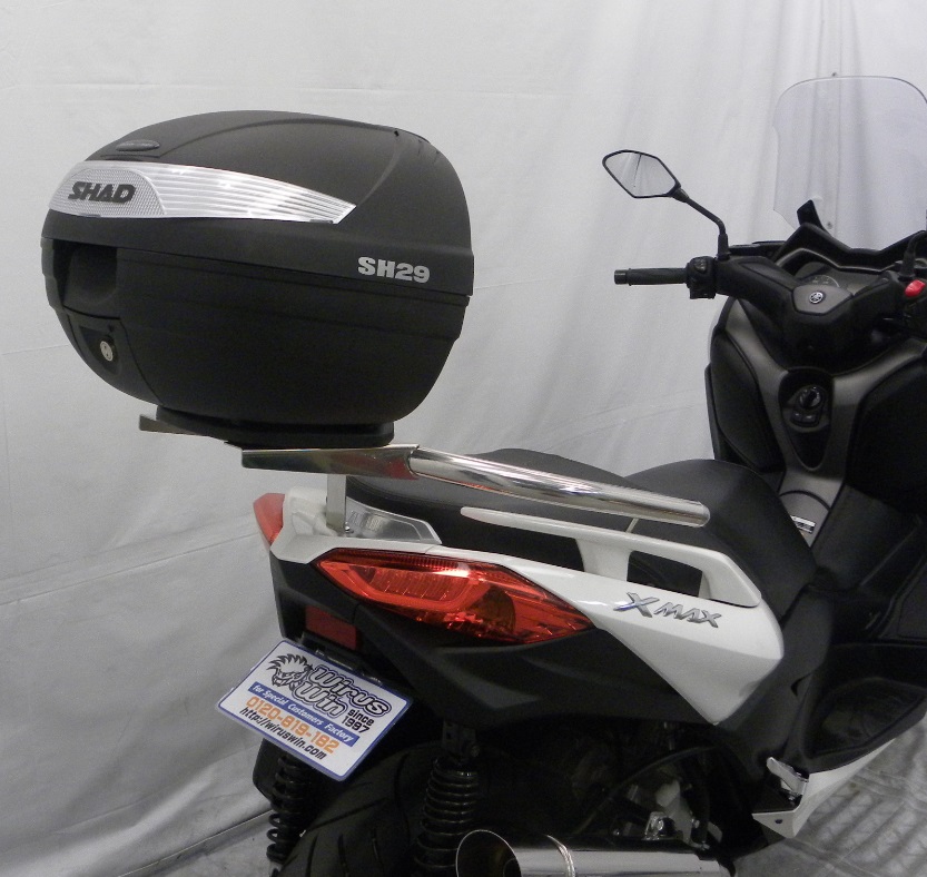 SHAD製リアボックス付きタンデムバー ブライアントタイプ ウイルズウィン（WirusWin） XMAX250（2BK-SG42J）