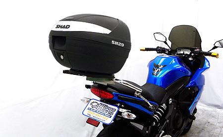 SHAD製リアボックス付 タンデムバー ウイルズウィン（WirusWin） Ninja400R（ニンジャ）EBL-ER400B