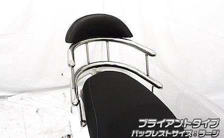 バックホールドタンデムバー ブライアントタイプ バックレストラージ ウイルズウィン（WirusWin） アクシスZ（8BJ-SEJ6J）