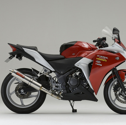 SUSスリップオンチタンマフラー JMCA認定 YAMAMOTO（ヤマモトレーシング） CBR250R（MC41）