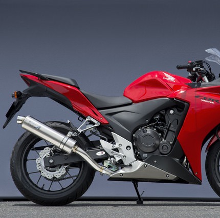 SUSスリップオンチタンマフラー JMCA認定 YAMAMOTO（ヤマモトレーシング） CBR400R（NC47）