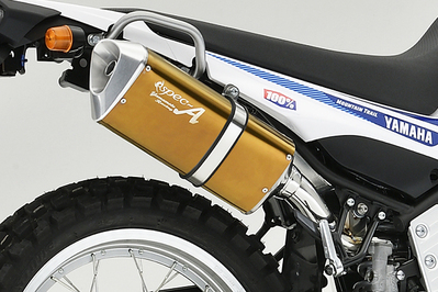 SLIP-ON TYPE-SAゴールド スリップオンマフラー  YAMAMOTO RACING（ヤマモトレーシング） セロー250（19年）