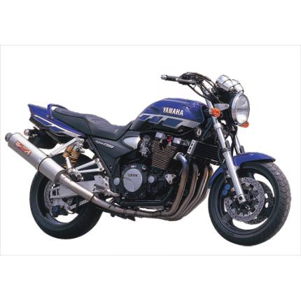 SPEC-A チタンマフラー4-2-1 チタンサイレンサー YAMAMOTO（ヤマモトレーシング） XJR1300（00〜02年）