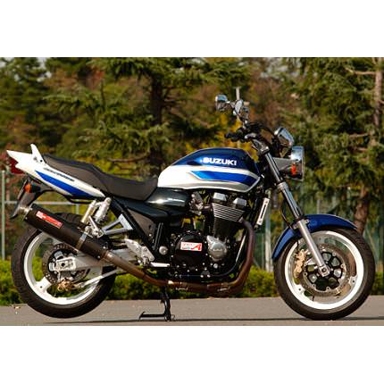 SPEC-A チタンマフラー4-2-1カーボンサイレンサー YAMAMOTO（ヤマモトレーシング） GSX1400（〜04年）