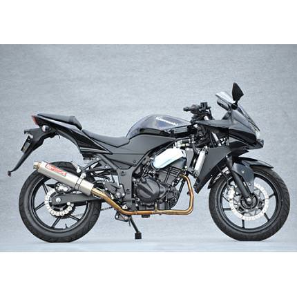 SPEC-A ステンレスマフラー2-1 チタンサイレンサー YAMAMOTO（ヤマモトレーシング） Ninja250R（ニンジャ）08年