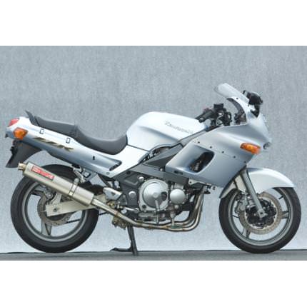 SPEC-A ステンレスマフラー4-2-1 チタンサイレンサー YAMAMOTO（ヤマモトレーシング） ZZR400（N型のみ適合）