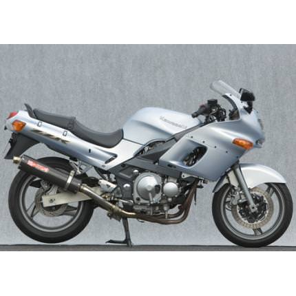 SPEC-A スリップオンマフラーカーボンサイレンサー（触媒付き） YAMAMOTO（ヤマモトレーシング） ZZR400（N型のみ適合）