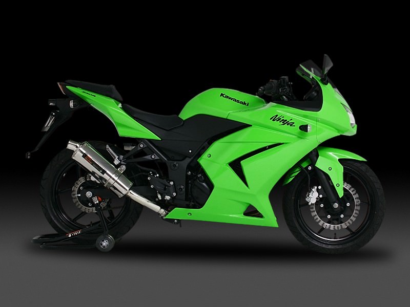 19,450円Ninja250R ヨシムラ トライオーバルサイクロンST チタンカバー