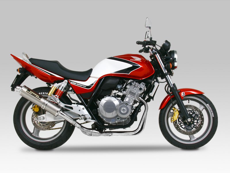 スリップオンマフラーサイクロン （ABS付き車両対応） ST （チタンカバー） YOSHIMURA（ヨシムラ） CB400SF・SB（08〜10年）