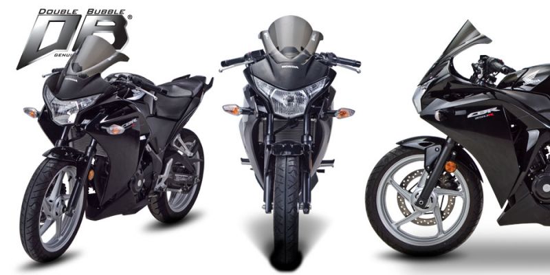 スクリーン ダブルバブル クリア ゼログラビティ（ZERO GRAVITY） CBR250R/（ABS）、CBR300R/（ABS） 14〜16年