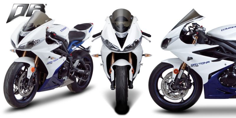 スクリーン ダブルバブル ダークスモーク ゼログラビティ（ZERO GRAVITY） TRIUMPH DAYTONA 675（13〜17年）