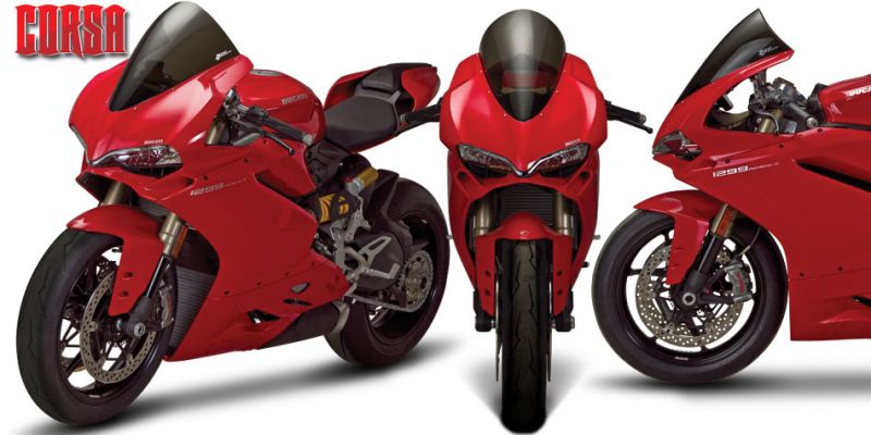 スクリーン コルサ クリア ゼログラビティ（ZERO GRAVITY） DUCATI 959 Panigale（15〜17年）